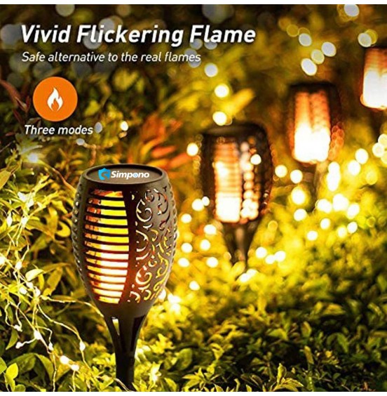 Simpono Solar Flame Light