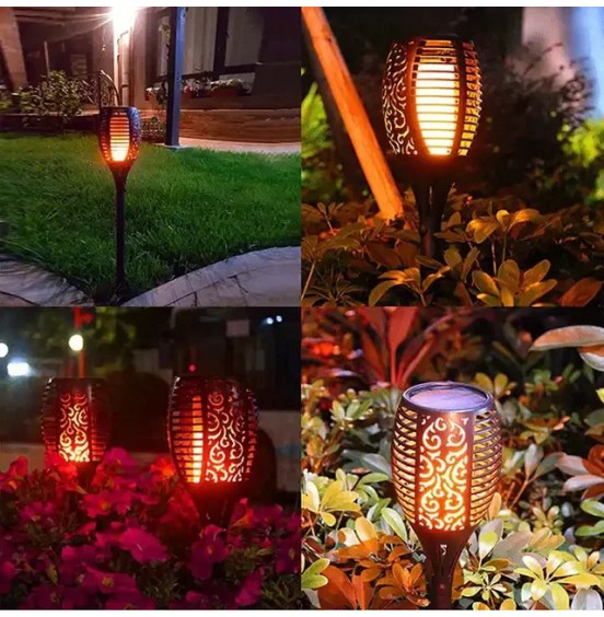 Simpono Solar Flame Light