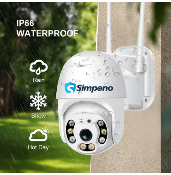 Simpono V380 4MP PTZ WIFI Camera